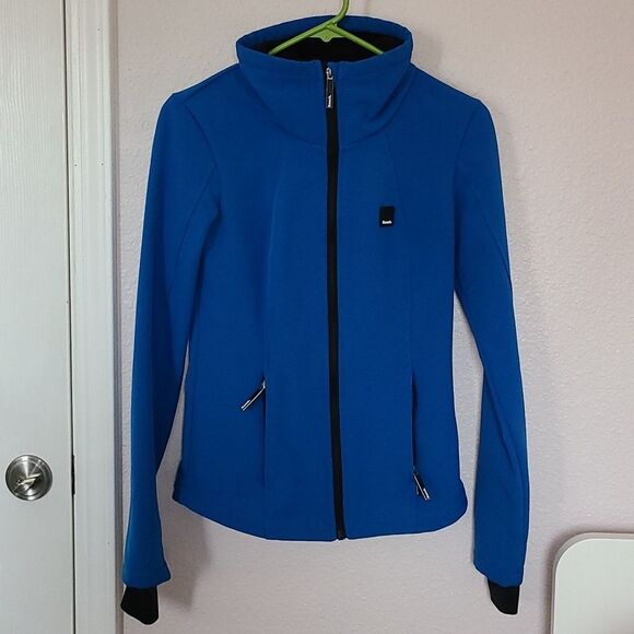Bench Jackets & Blazers - Bench Blue Full Zip Up Jacket XS turtle neck gorpcore casual sporty cozy women's
